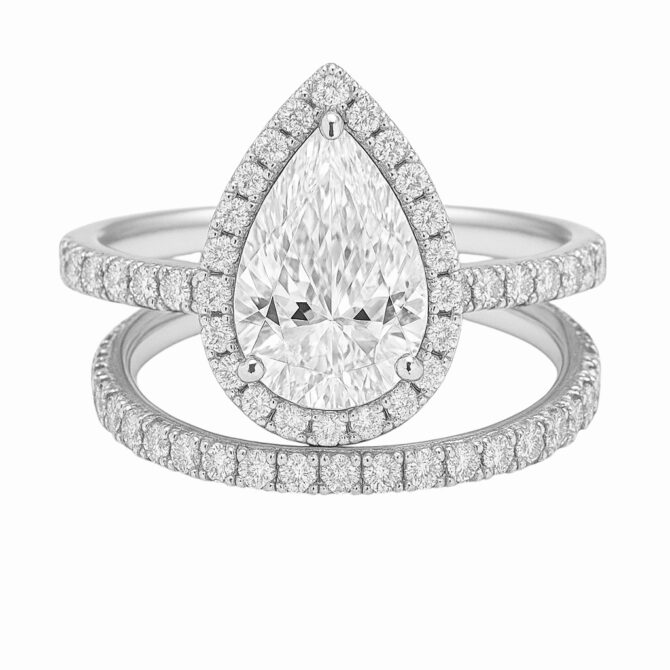 Rosetta Pure Gold Bridal Set
